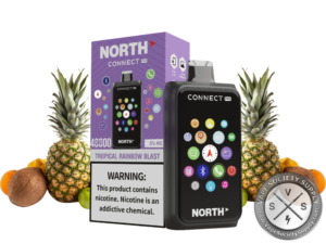 North Connect Pro 40K Puffs 20ML Disposable Tropical Rainbow Blast