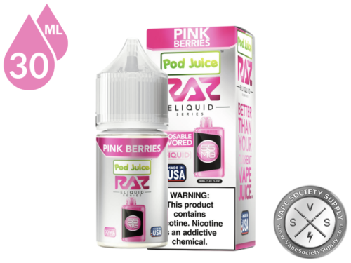 Pink Berries Pod Juice x RAZ Salt