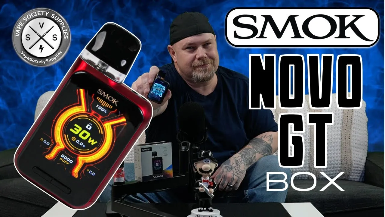 smok pod system review NOVO GT Box Kit ⋆ Vape Society Supply grumpy lime Flavor:California Cherry GEEKVAPE Aegis Solo 3