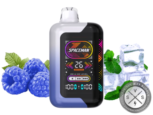 SMOK SpaceMan SP40000 Vape Blue Razz Ice
