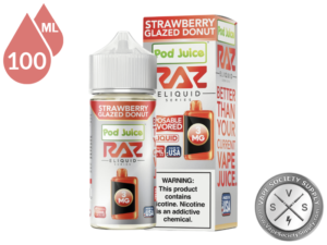 Strawberry Glazed Donut Pod Juice x RAZ-2