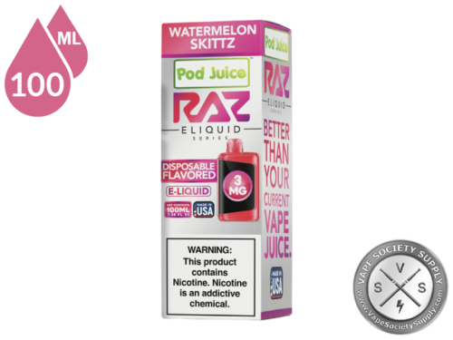 Watermelon Skittz Pod Juice x RAZ-2