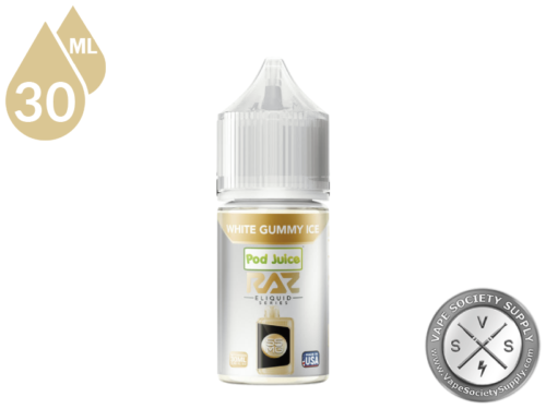 White Gummy Ice Pod Juice x RAZ Salt-3