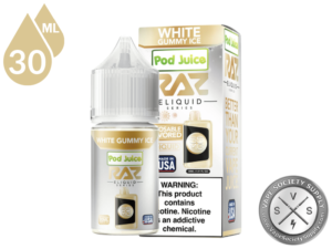 White Gummy Ice Pod Juice x RAZ Salt-3