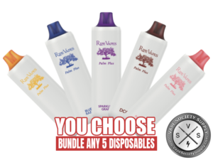 [5-Pack] PALM PLUS 4k Disposable Bundle
