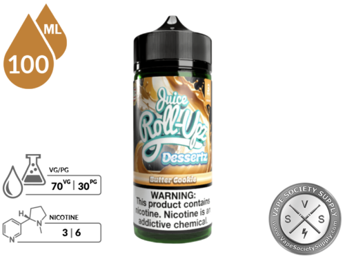Butter Cookie JUICE ROLL UPZ DESSERTZ