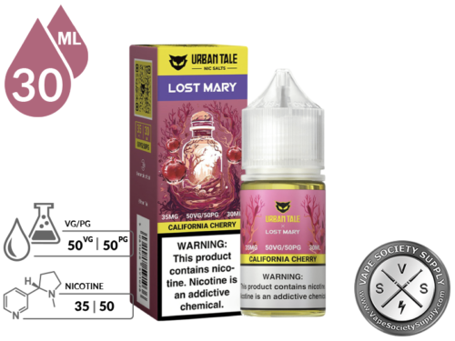 California Cherry URBAN TALE x LOST MARY SALT