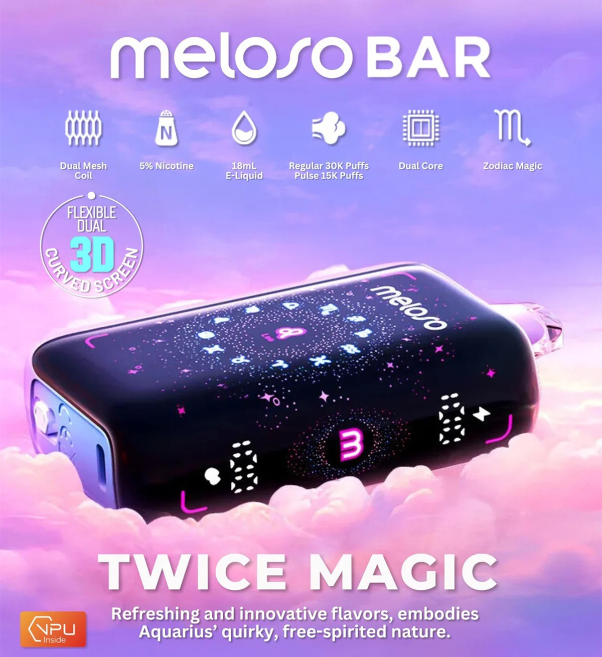 Geek Bar Meloso BAR 30K Disposable 30K Puffs