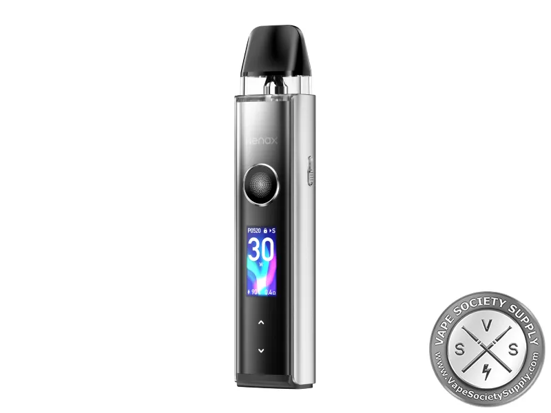 Geekvape Wenax Q Pro pod kit in Moonlit Silver