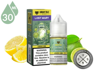 Lemon Lime URBAN TALE x LOST MARY SALT