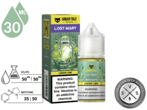 Lemon Lime URBAN TALE x LOST MARY SALT