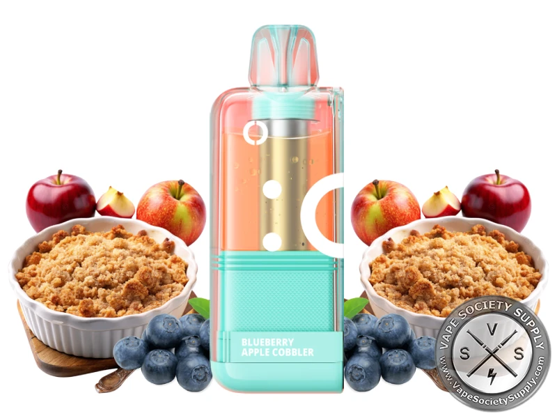 Off Stamp X-Cube Disposable Pod _ 25K Puffs Blueberry Apple Cobbler