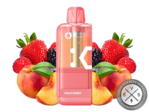 Off Stamp X-Cube Disposable Pod _ 25K Puffs Peach Berry