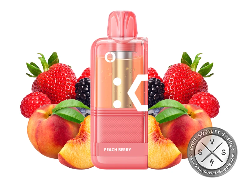 Off Stamp X-Cube Disposable Pod _ 25K Puffs Peach Berry