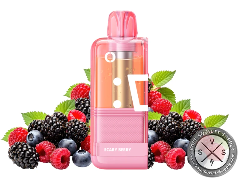 Off Stamp X-Cube Disposable Pod _ 25K Puffs Scary Berry