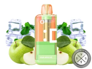 Off Stamp X-Cube Disposable Pod _ 25K Puffs Sour Apple Ice