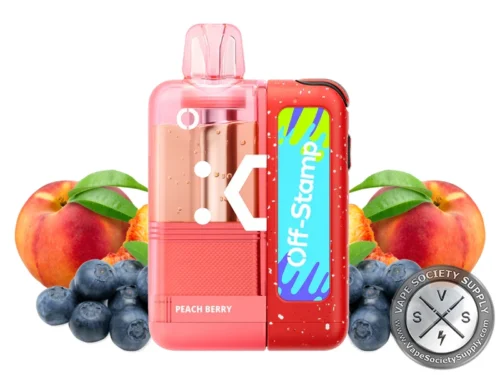 Off Stamp X-Cube Disposable Vape Kit _ 25K Puffs Peach Berry