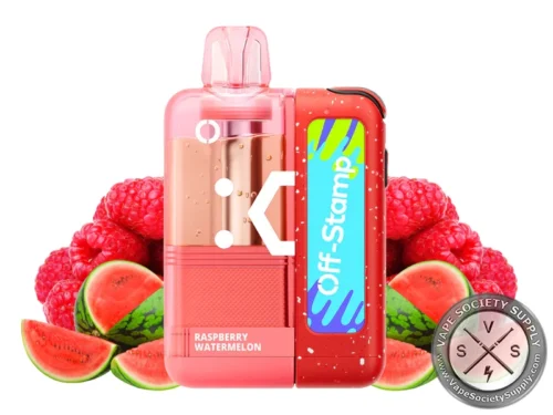 Off Stamp X-Cube Disposable Vape Kit _ 25K Puffs Raspberry Watermelon
