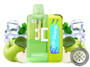 Off Stamp X-Cube Disposable Vape Kit _ 25K Puffs Sour Apple Ice