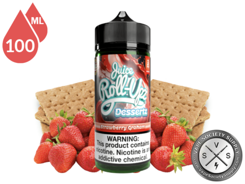 Strawberry Graham JUICE ROLL UPZ DESSERTZ