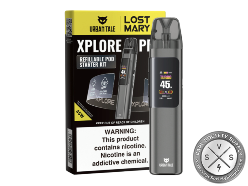 URBAN TALE x LOST MARY Xplore Pro 1200mAh Pod System Starter Kit Gray
