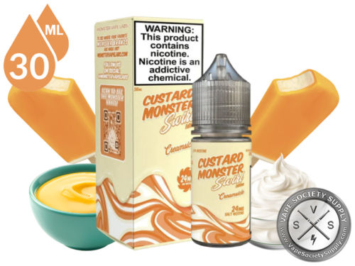 Creamsicle CUSTARD MONSTER SWIRL SALT