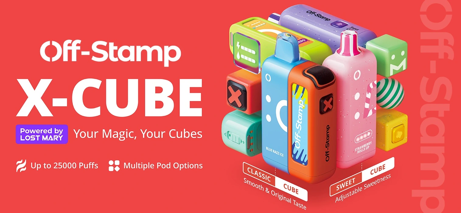 OFF STAMP X-CUBE pods disposable