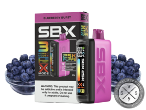SBX 25K Puffs Disposable Blueberry Burst