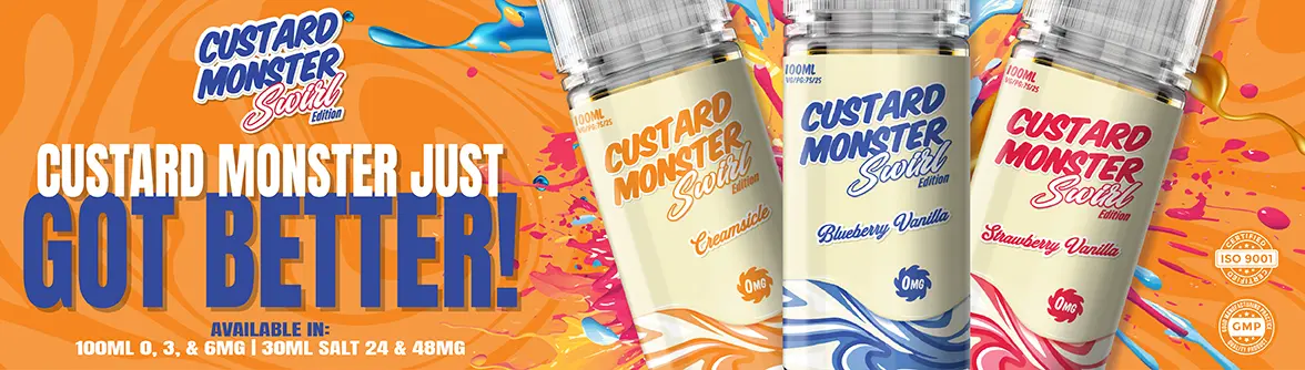 Swirl Custard Monster vape juice