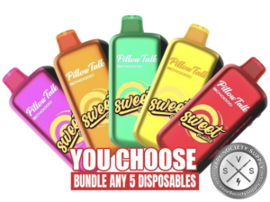[5-Pack] Pillow Talk Sweet Control SC40000 Puffs