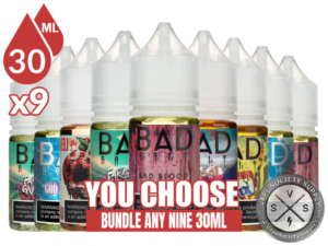 Bad Drip Labs Salt Bundle 9 bottles