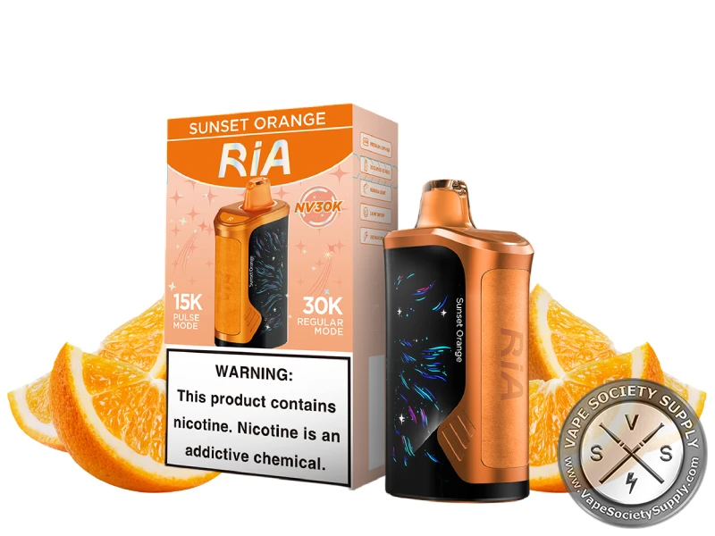 Geek Bar RIA NV30K Disposable sunset orange