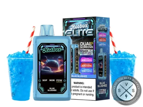Hotbox Elite 50K Vape by Puff Brands Blue Slushie