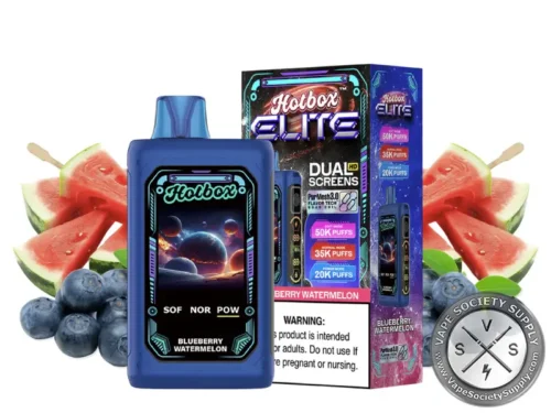 Hotbox Elite 50K Vape by Puff Brands Blueberry watermelon