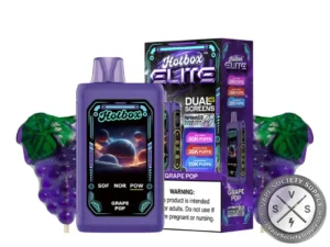 Hotbox Elite 50K Vape by Puff Brands Grape Pop