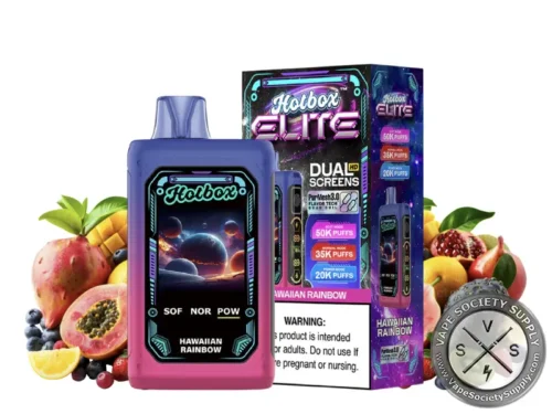 Hotbox Elite 50K Vape by Puff Brands Hawaiian Rainbow