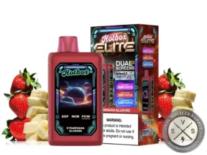 Hotbox Elite 50K Vape by Puff Brands Strawnana Slushee