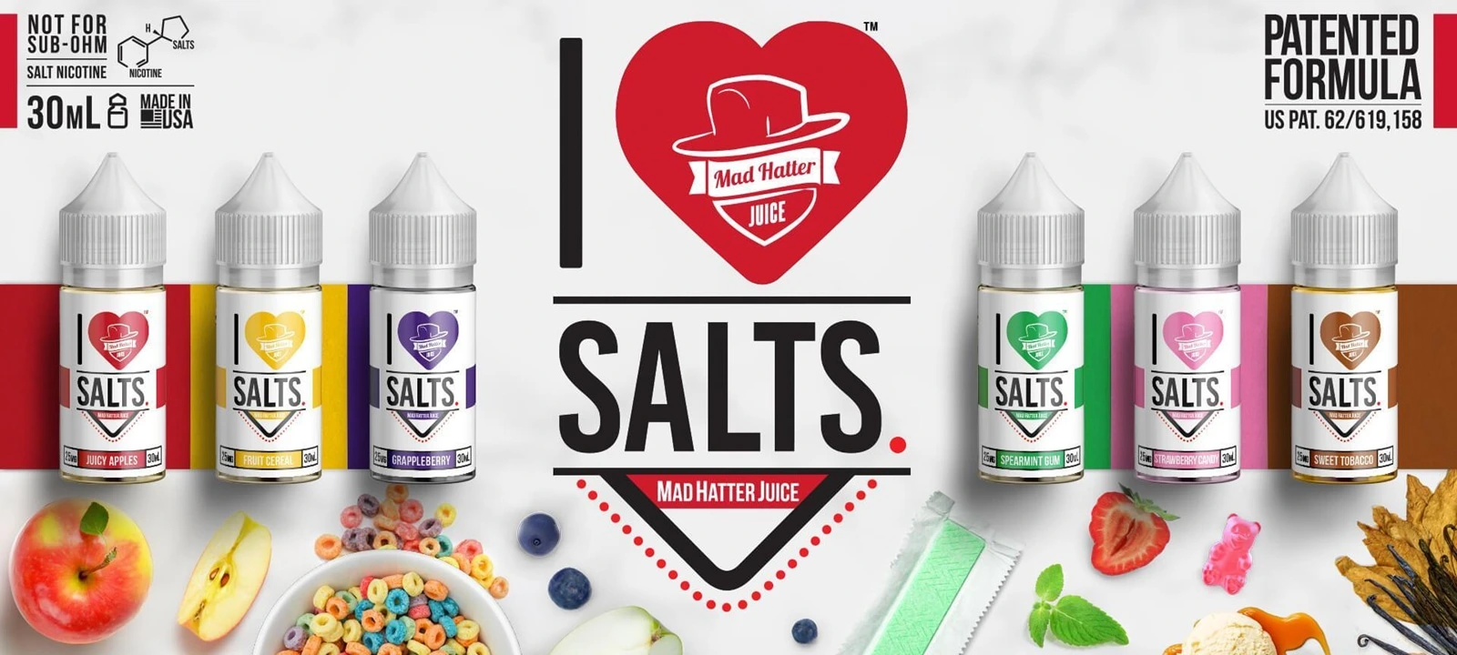 I LOVE SALTS MAD HATTER
