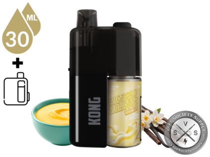 Kong by Zilla x Custard Monster Salt 30ml – 50K Puff Disposable Vanilla