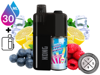 Kong by Zilla x Frozen Fruit Monster Salt 30ml – 50K Puff Disposable Blueberry raspberry lemon ice