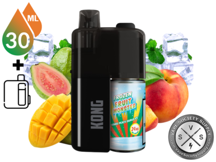 Kong by Zilla x Frozen Fruit Monster Salt 30ml – 50K Puff Disposable Mango Peach Guava Ice