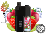 Kong by Zilla x Frozen Fruit Monster Salt 30ml – 50K Puff Disposable Strawberry Kiwi Pomegranate Ice