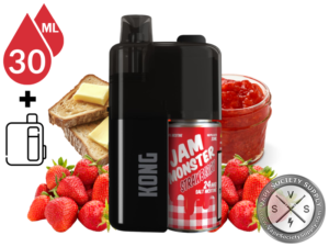 Kong by Zilla x Jam Monster Salt 30ml – 50K Puff Disposable Strawberry