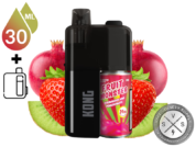 Kong by Zilla x Fruit Monster Salt 30ml – 50K Puff Disposable Strawberry Kiwi Pomegranate