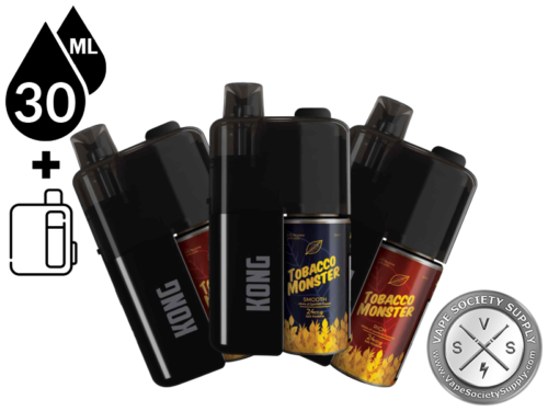 Kong by Zilla x Tobacco Monster Salt 30ml – 50K Puff Disposable