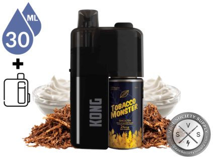 Kong by Zilla x Tobacco Monster Salt 30ml – 50K Puff Disposable Smooth