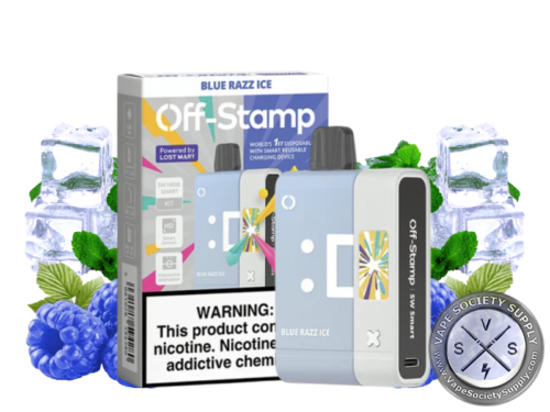 Off-Stamp SW16000 Disposable Kit _ 16k Puffs Blue Razz Ice