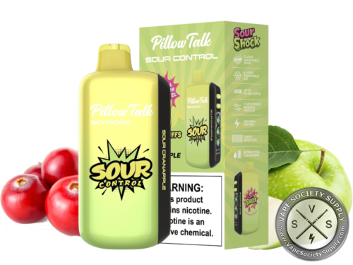 Pillow Talk Sour Control SC40000 Puffs Sour Cranapple