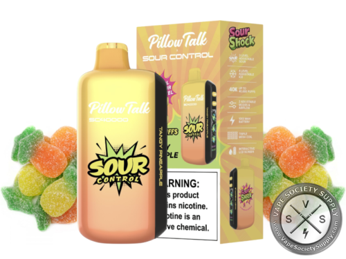 Pillow Talk Sour Control SC40000 Puffs Tangy Pineapple