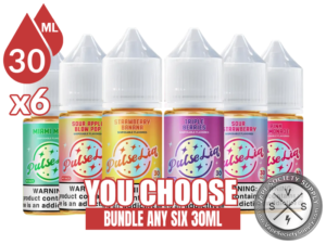 Pulse Liq by Geek Bar Salt Bundle 6 30ml (180ml)